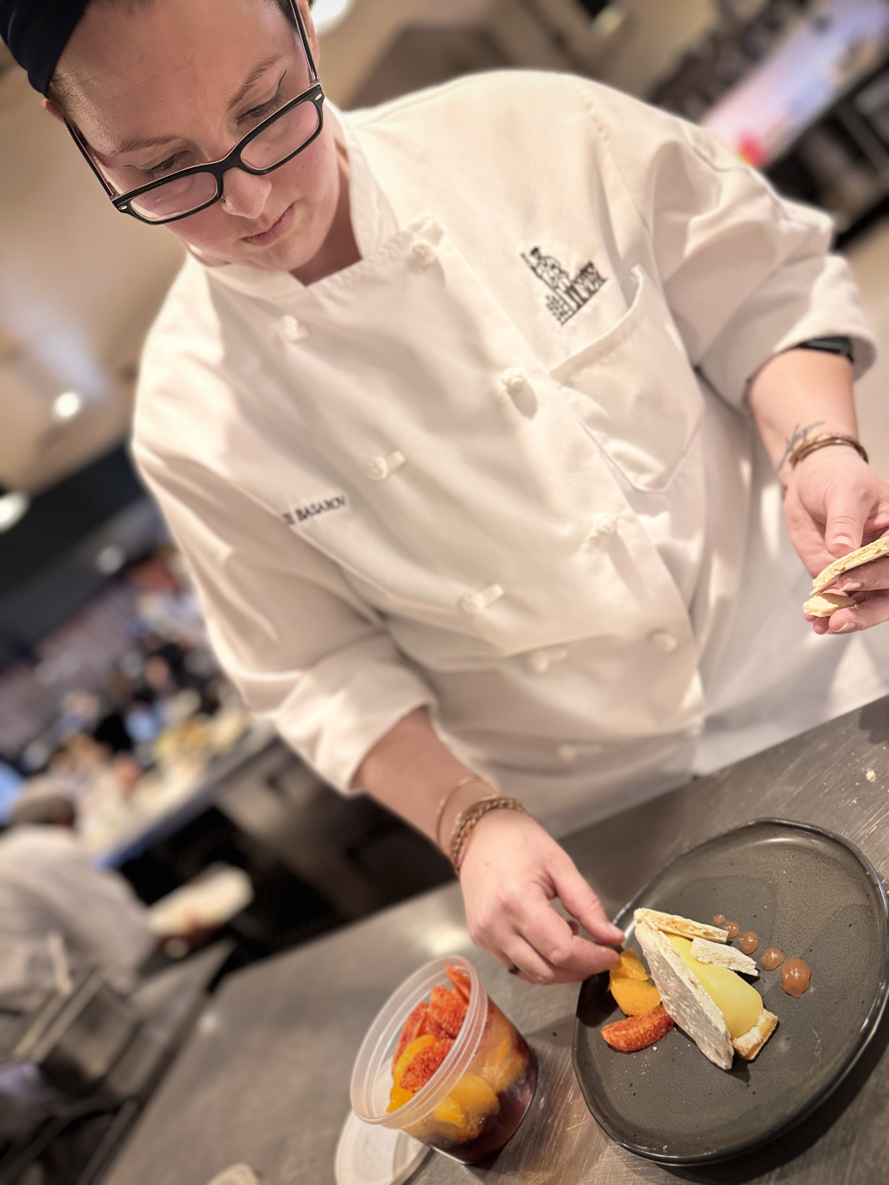 Pastry chef Natalie Basarov