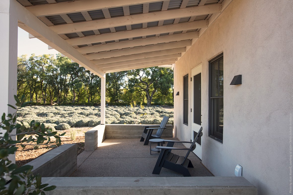 view of inn room patio