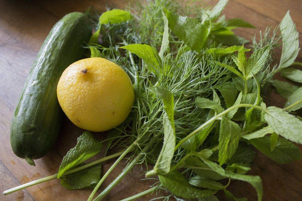 Cucumber Soup ingredients