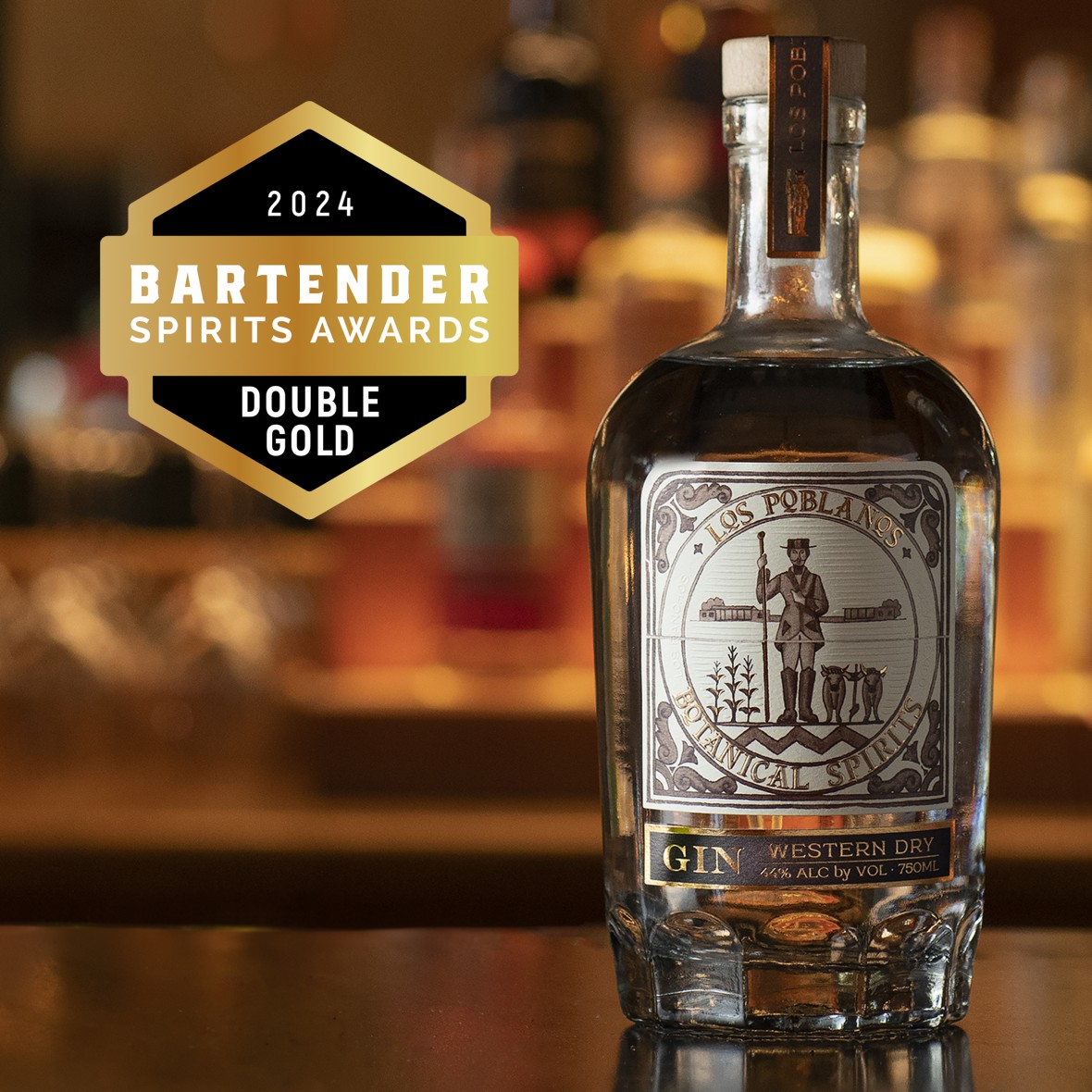 Western Dry Gin Double Gold Award