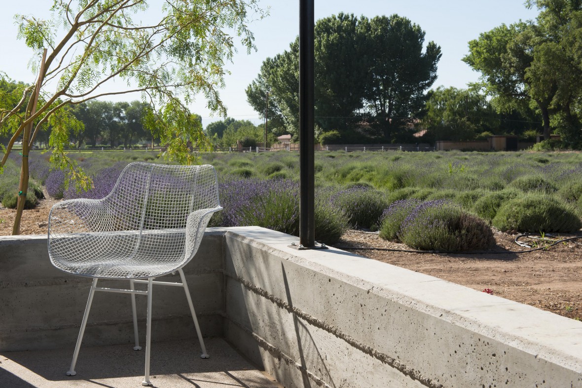 Field room patio