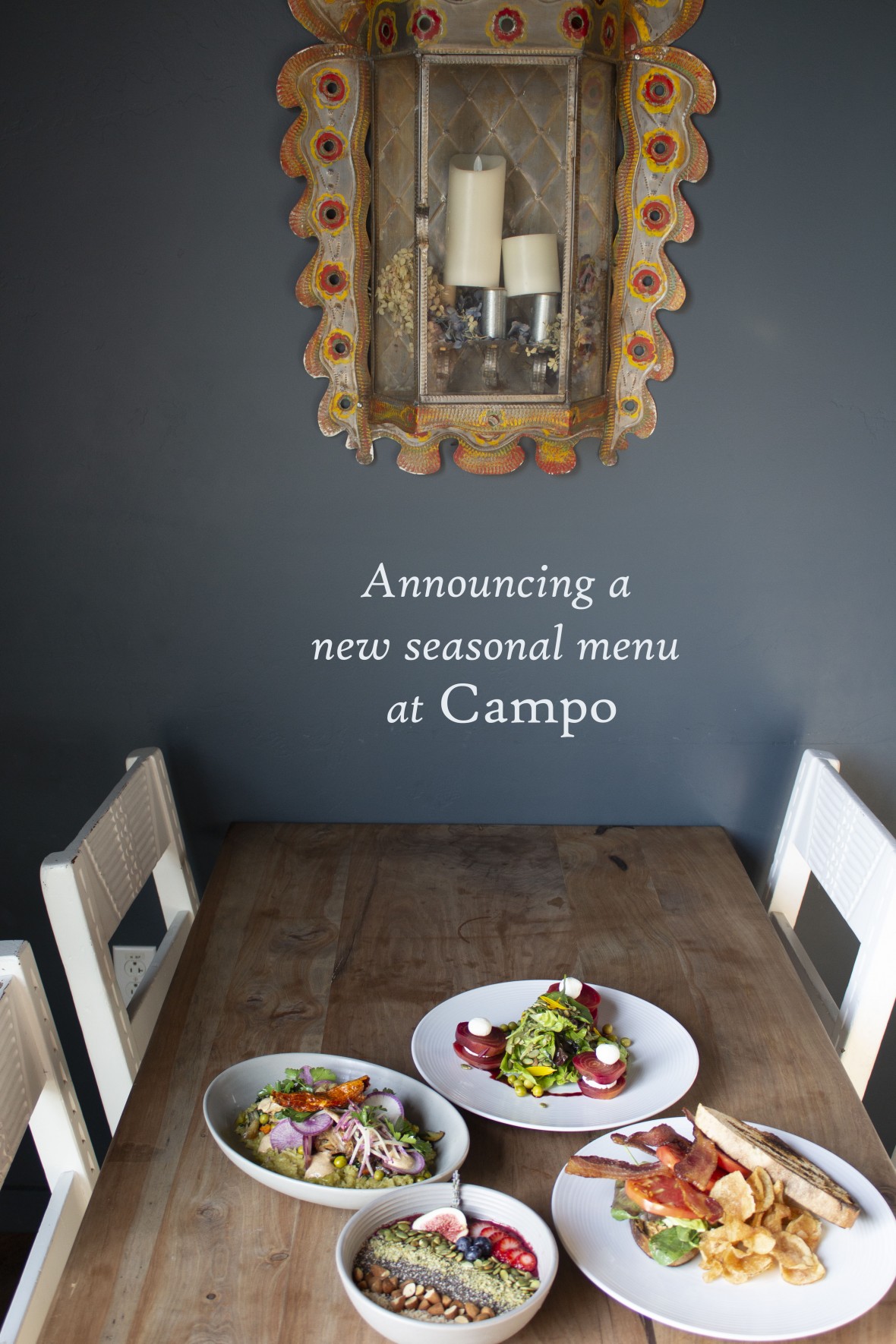 New Campo menu