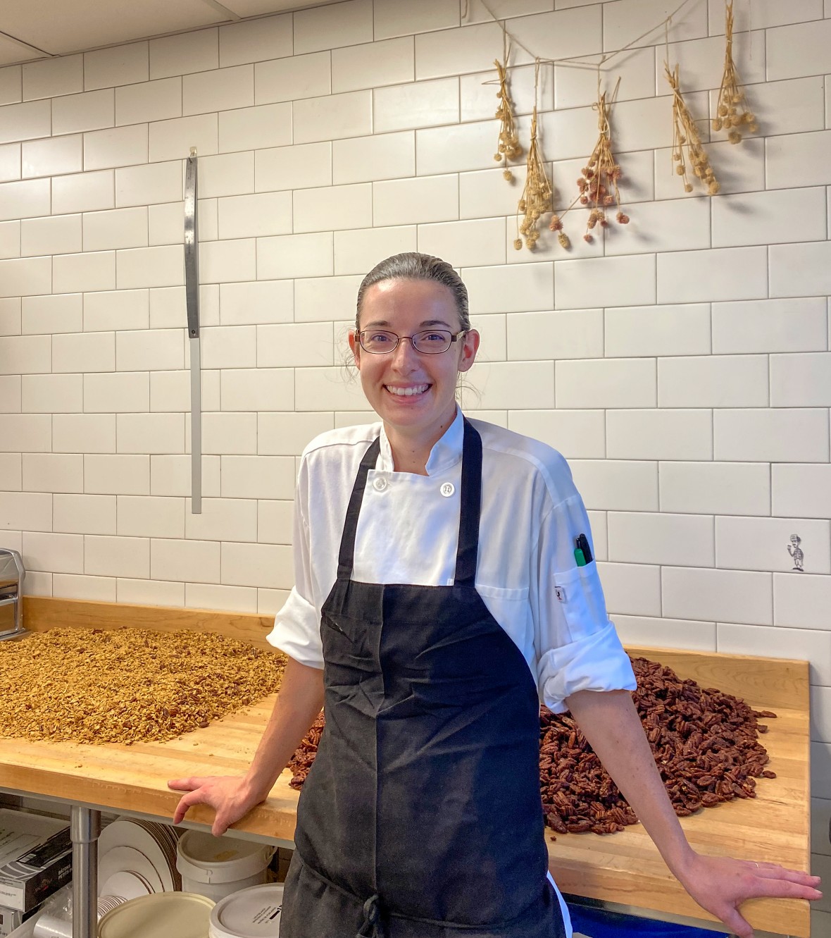 new pastry chef Caroline ballam