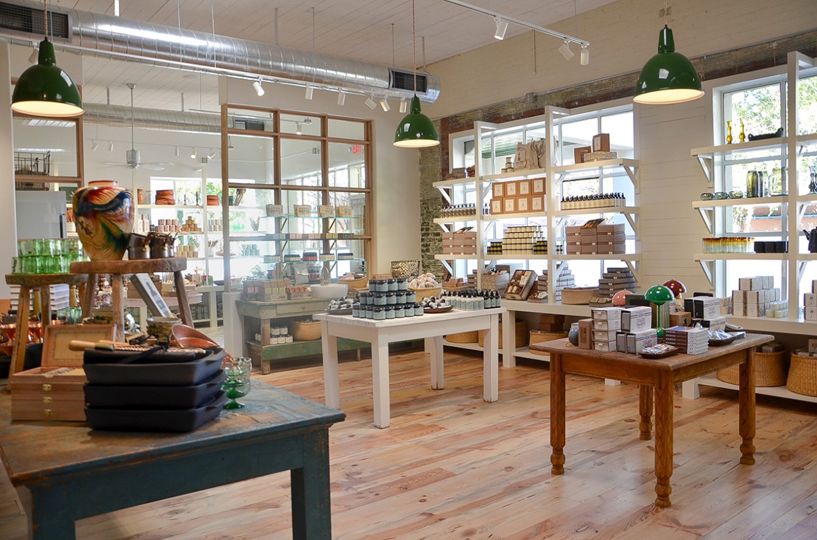 retail space of farm shop norte