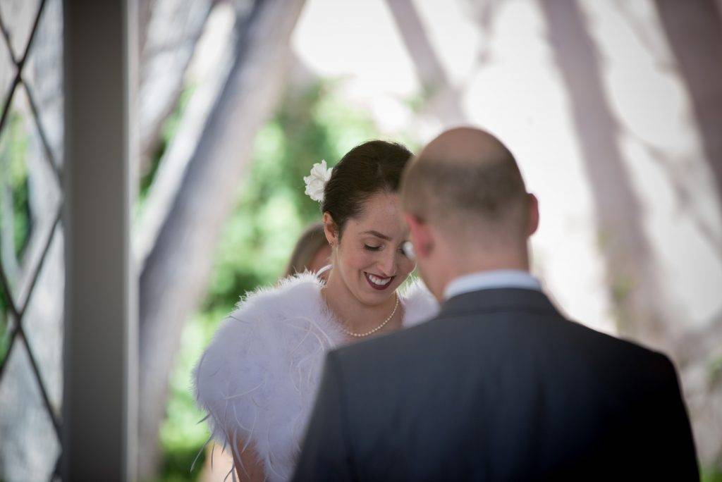 Weddings at Los Poblanos Isabel & Simon vows