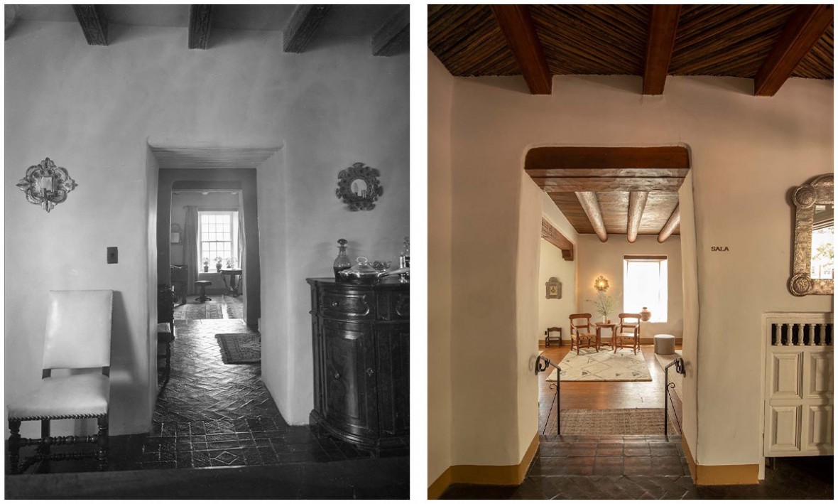 The Hacienda Sala Grande in the past and present day
