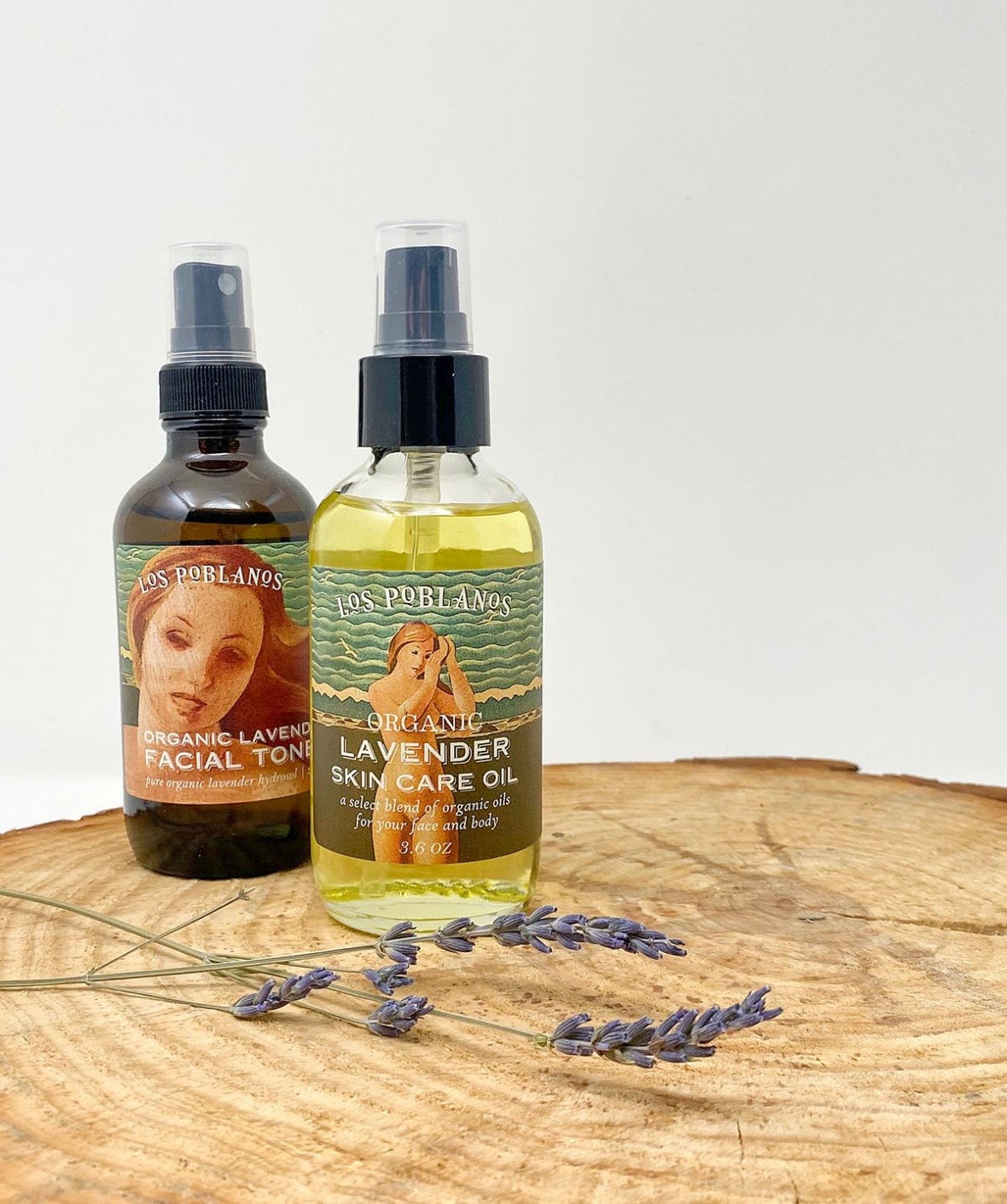 toner and skincare oil