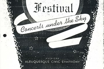 Program cover from the first June music festival held at La Quinta Cultural Center in 1942