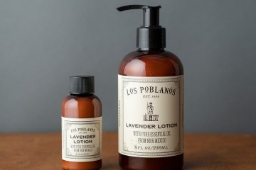 lavender lotion bottles